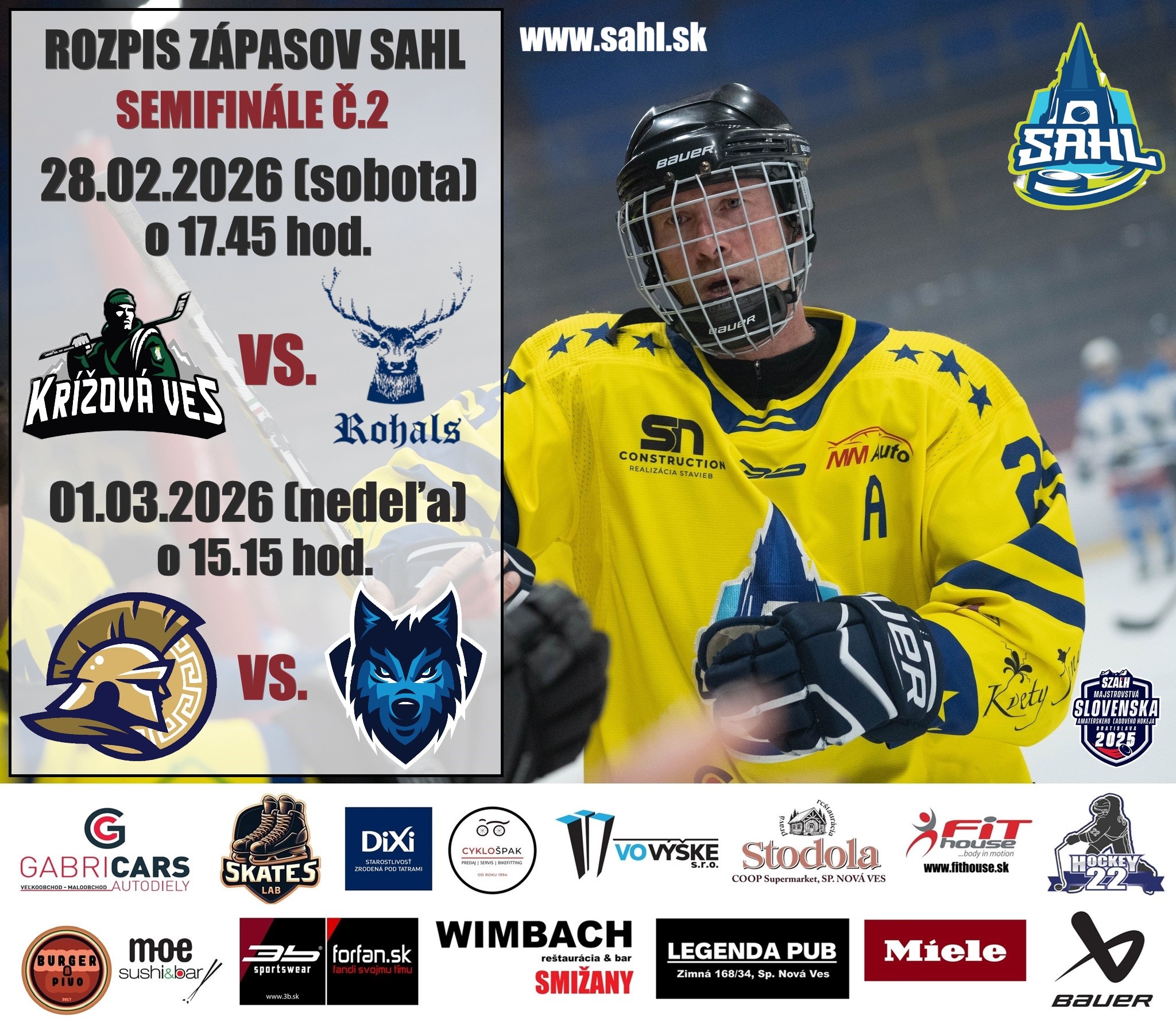 Miniatúra článku Prvé semifinálové zápasy máme úspešne za sebou