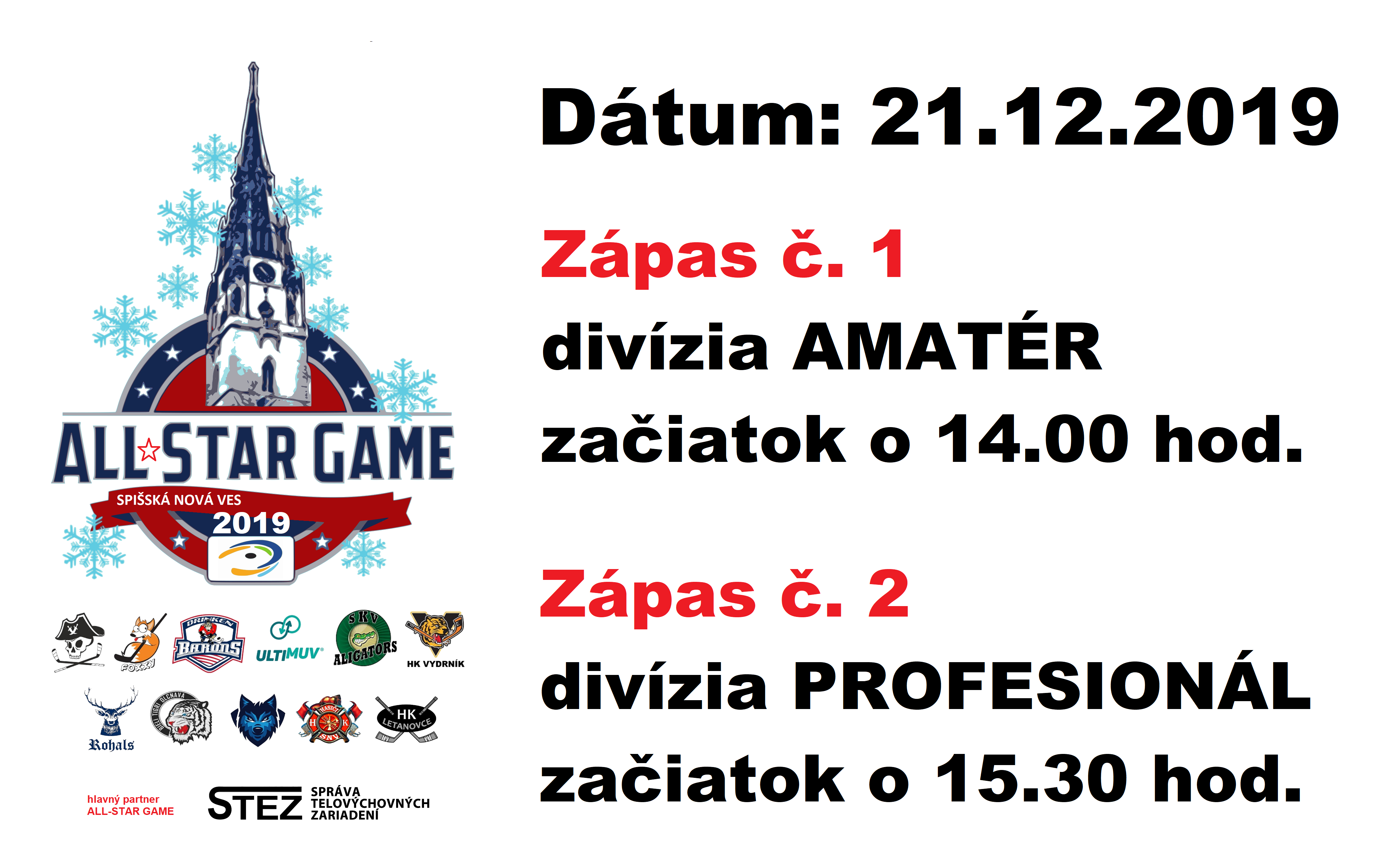 Miniatúra článku INFORMÁCIE K ALL STAR GAME 2019