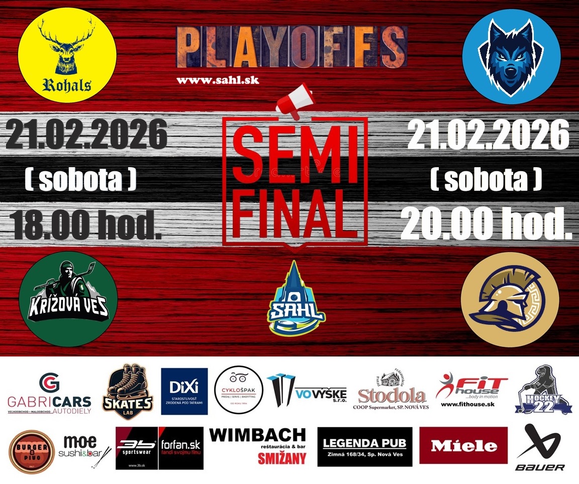 Miniatúra článku SEMIFINÁLE SAHL