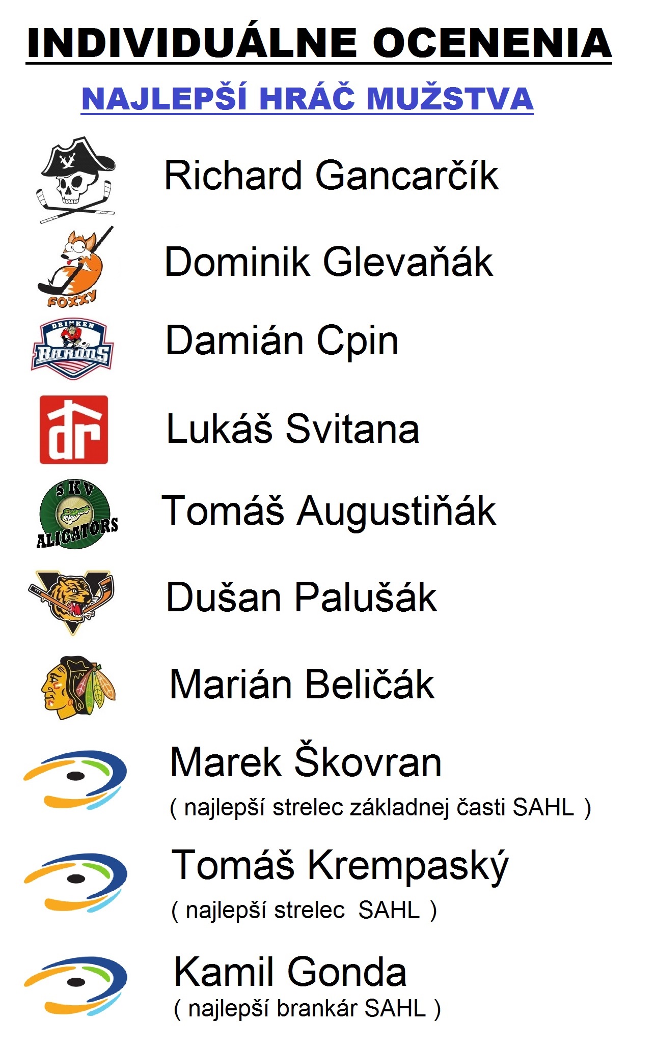 Miniatúra článku OZNAM - oficiálne ukončenie sezóny SAHL 2018/2019